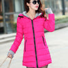 Long Sleeve Down Parka Slim Casual Quilted Chaquetas Jacket