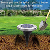 LMID lawn light led solar lamp outdoor garden led