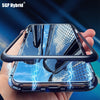 iPhone Magnetic Adsorption Case With Tempered Glass