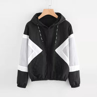 FeiTong Autumn Women Windbreaker Jacket