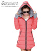 Long Sleeve Down Parka Slim Casual Quilted Chaquetas Jacket