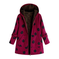 Fluffy Zipper Coat For Women's Casual Outwear