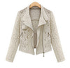 Lace Biker Jacket