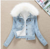 Lambswool Jeans Coat Denim Jacket