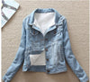 Lambswool Jeans Coat Denim Jacket