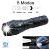 2000LM + 3800LM LED flashlight