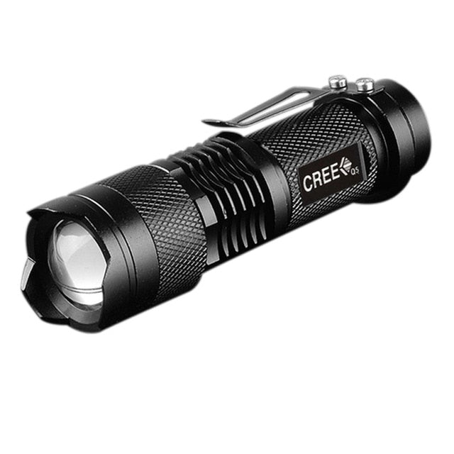 2000LM + 3800LM LED flashlight