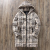 Leopard Snake Pattern Autumn Women's Winter Jacket