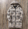 Leopard Snake Pattern Autumn Women's Winter Jacket