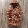 Leopard Snake Pattern Autumn Women's Winter Jacket