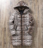 Leopard Snake Pattern Autumn Women's Winter Jacket