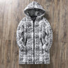 Leopard Snake Pattern Autumn Women's Winter Jacket